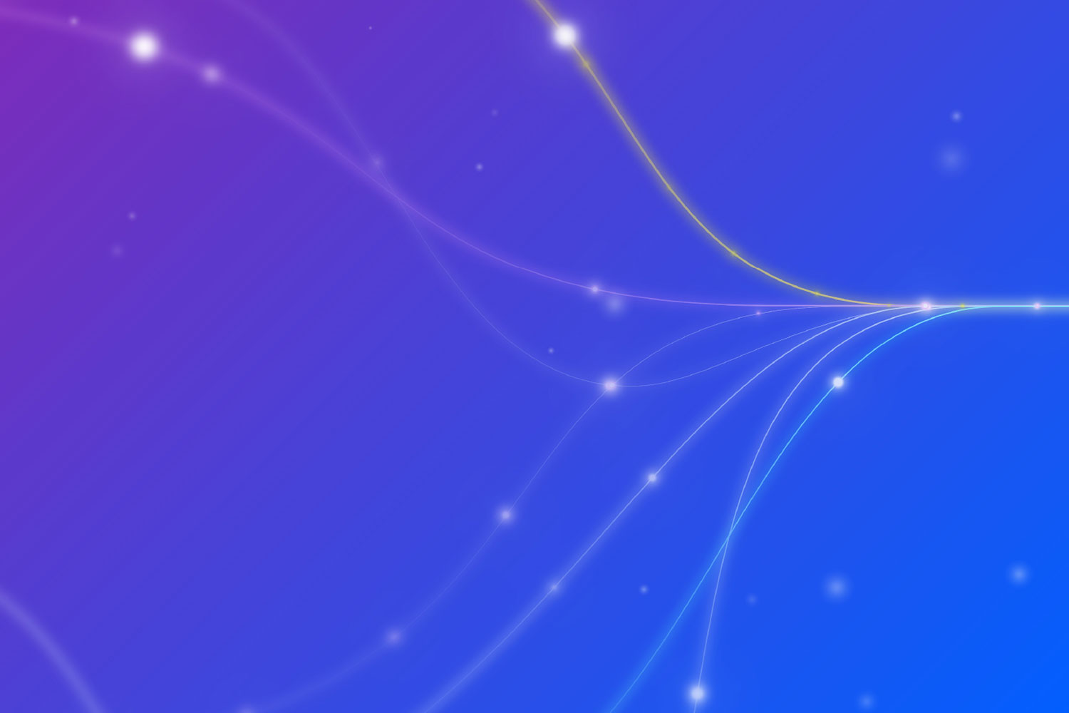 colourful lines on gradient background